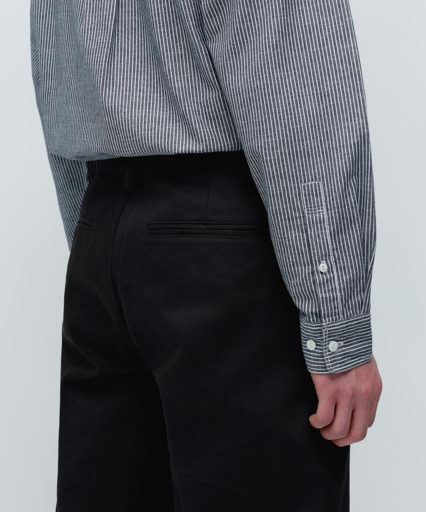 MUSINSA STANDARD Solid Cp Regular Fit Chino Pants [Black]