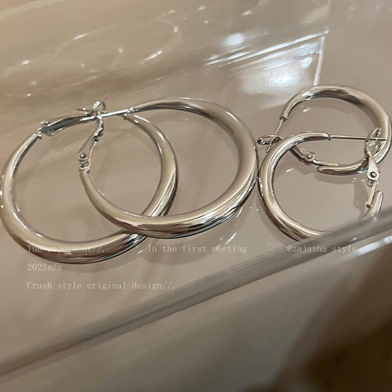 Exaggerated Large Hoop Earrings for Women - Luxury, Stylish, and Unique Design