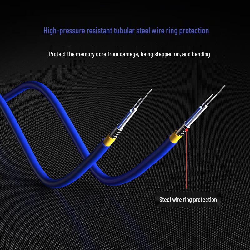 Nokoxin Telecom-Grade Armored Single-Mode Fiber Optic Patch Cable