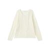 Korean Style V Neck Long Sleeve Knit Sweater For Men Loose Lazy Fashion