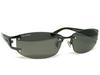 Солнцезащитные очки Police Polarized POLICE SPLC60J 530P 59 с защитой от ультрафиолета, без оправы, двухточечная японская модель 2021 года, овальная титановая комбинированная оправа
