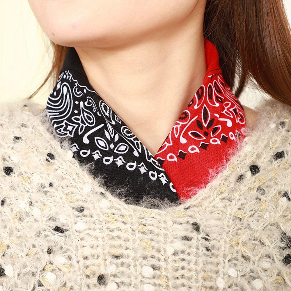 Cotton Cashew Women Headband Bandanas Cycling Headscarf Men Scarf Print Square Scarf Women Scarf