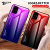 A51 Case Gradient Tempered Glass Cover For Samsung Galaxy A71 A51 A41 A31 A21S A11 Shockproof Phone Cases