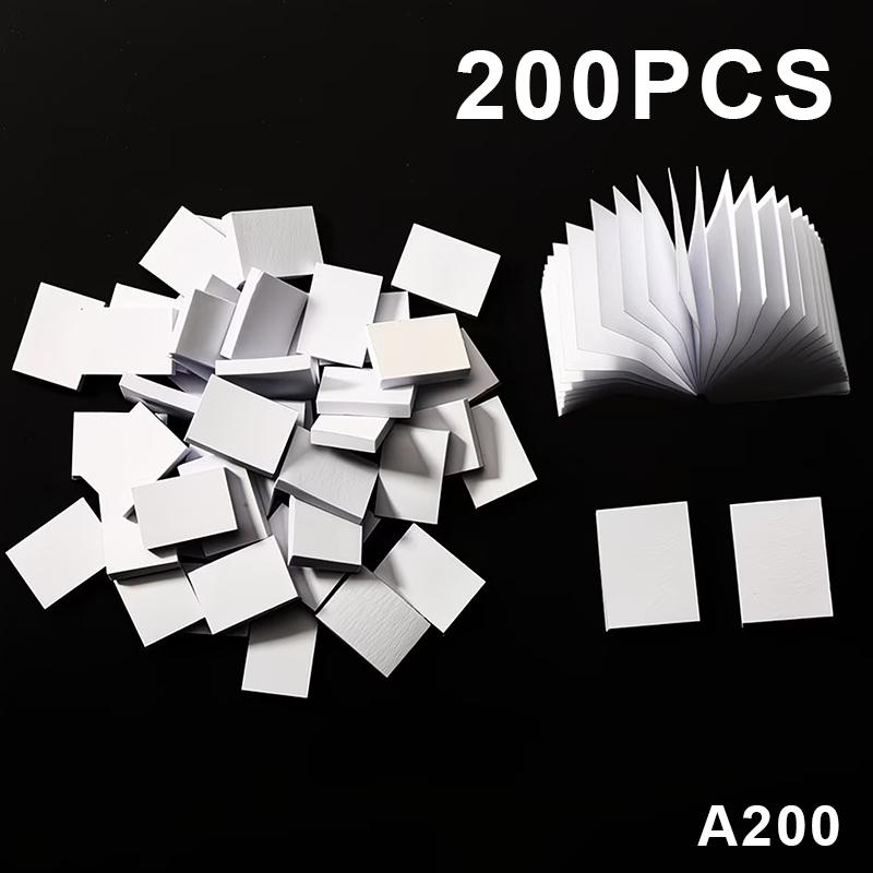 20-200 шт. Миниатюрные пустые книги для кукольного домика, Маленькие перелистываемые книги, Портативный блокнот, Журнал для рисования, Быстрые заметки