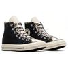 Converse Chuck Taylor Удобные Универсальные Прочные Амортизирующие Высокие Кеды из Канваса Женские Кроссовки Черные A05356C
