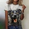 Summer Women's T Shirt Funny Animal 3d Print Oversized Clothing Fashion Crew Neck Casual Short Sleeve Pullover Female T-Shirts