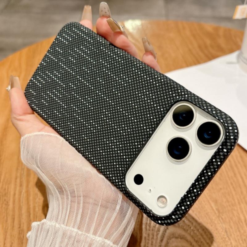 Ультратонкий жесткий чехол-броня из углеродного волокна и кевлара для For Iphone 17Air 16 1 14 Plus 13 12 11 Pro Max Для Магнитная крышка