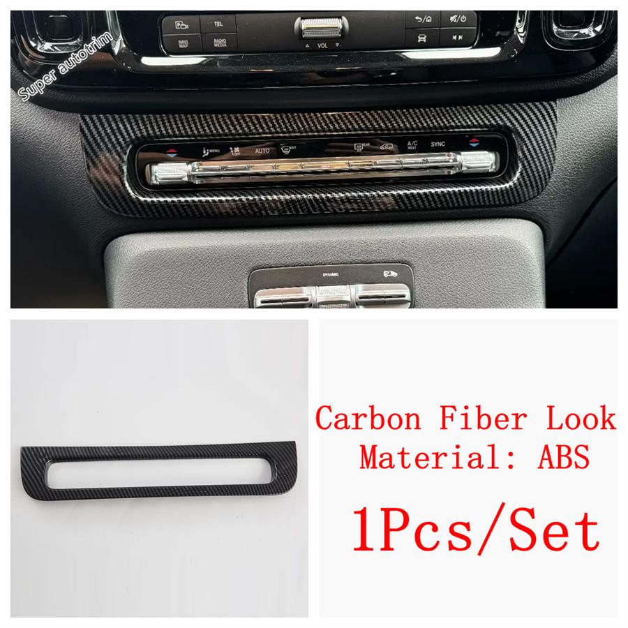 Water Cup Panel / Handle Bowl Frame / Side Air AC Vent / Steering Wheel Cover Trim Accessories For Mercedes-Benz Vito 2024 2025