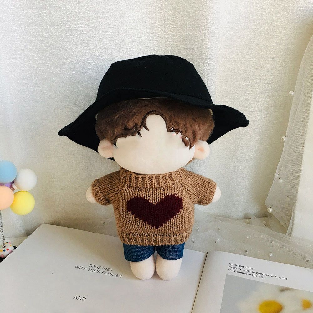 for Idol Dolls Knitted Sweater Clothes Doll Pants Suit Dolls Cartoon Sweater 20cm Doll Clothes
