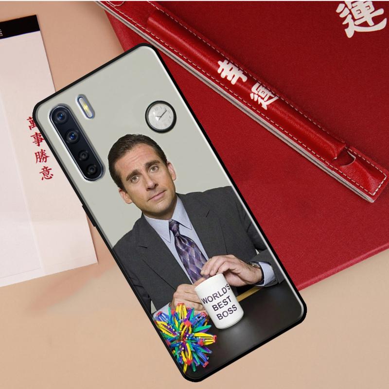 Michael Scott The Office Case For Oppo A60 A98 A58 A78 A18 A38 A80 A40 A77 A57 A17 A74 A54 A94 A96 A76 A16 A15 A5 Pro