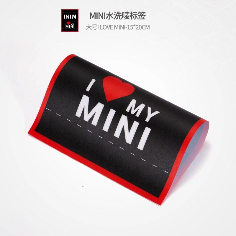 Подходит для BMW mini cooper стиральная этикетка декоративная наклейка на дверь багажник маленькая наклейка на хвост модификация qclyn77