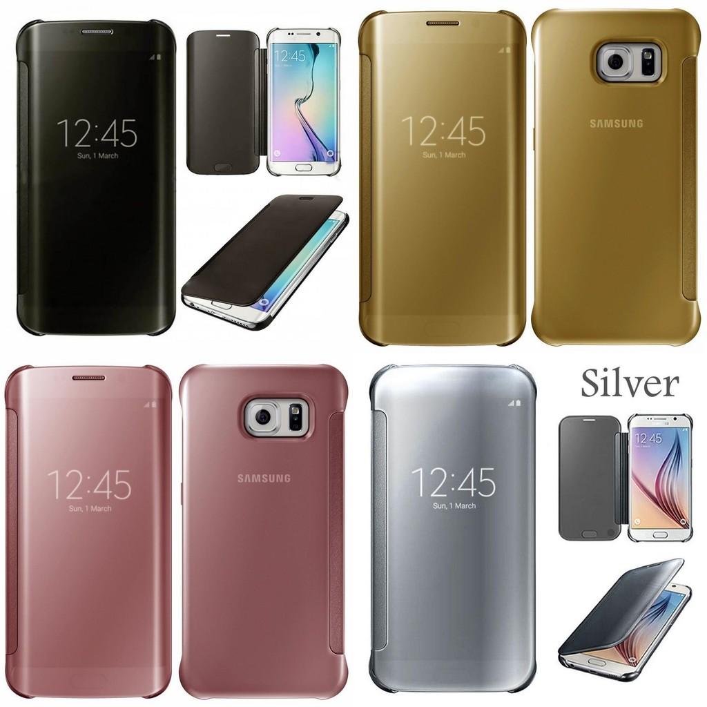 Зеркальная 3D вертикальная подставка, чехол-книжка для телефона Samsung S8/s8 Plus
