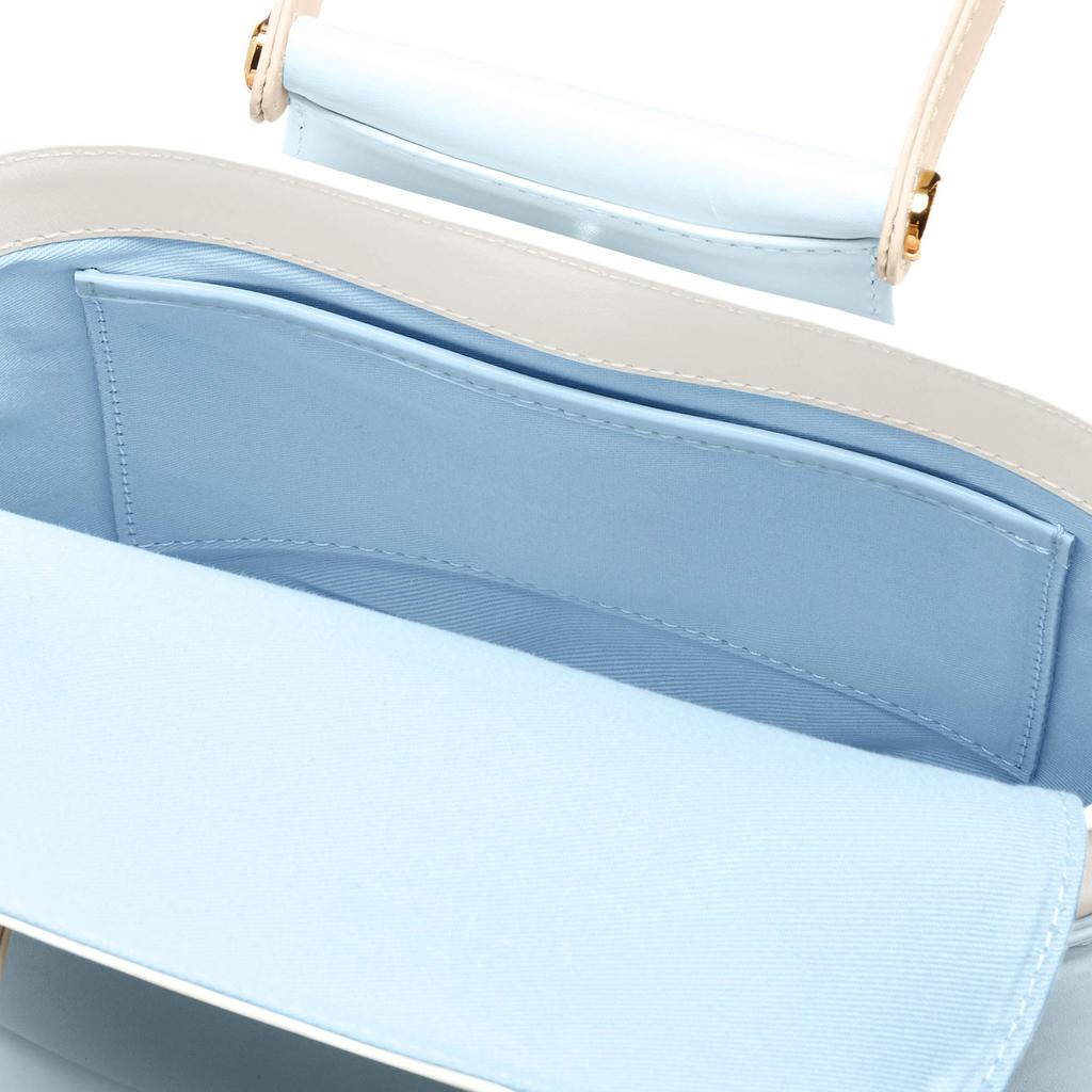 Маленькая двухсторонняя сумка Ice 21001 [Kitamura] Y-1154 синяя/комбинированная [Blue]