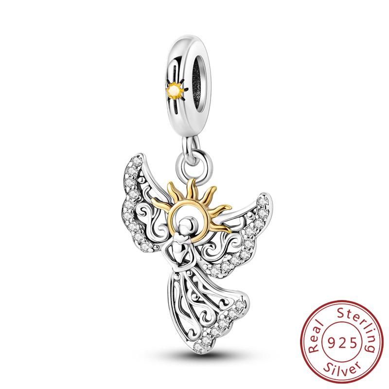 Оригинальные Шармы Бусины Медь Золотой Бант Леопард Кошка Собака Подсолнух Бусины Подходят для Подвески Браслет Женские Ювелирные Изделия Подарок