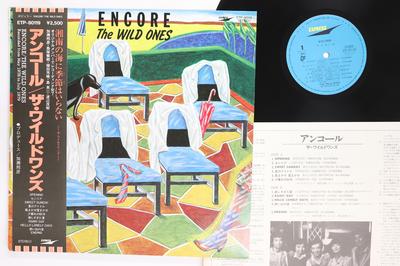 Виниловая пластинка WILD ONES Encore ETP80119 EXPRESS 1980 Япония Obi Японский Поп-Рок Б/у