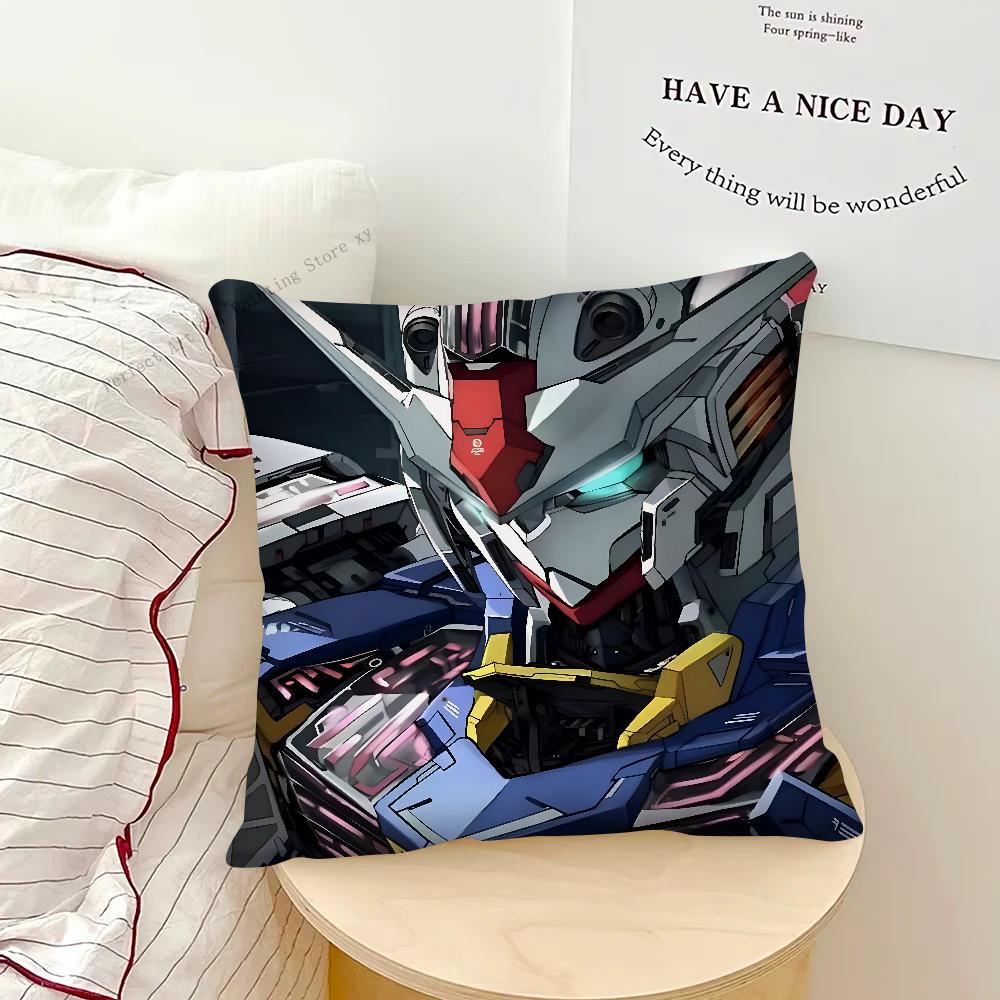Игровой чехол для подушки G-Gundam Квадратная подушка Спальня Диван Подушка для отдыха и комфорта Автомобиль Гостиная Домашний декор