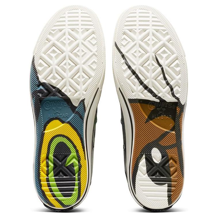 Tom & Jerry x Converse Chuck Taylor All Star High Egret Мужские Кроссовки Кремовый Серый Черный A15111C