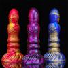King Kong Bell Liquid Silicone Mixed Color Anal Plug Sex Toys for Women with Oversized Backyard Expansion Anal Masturbation Device