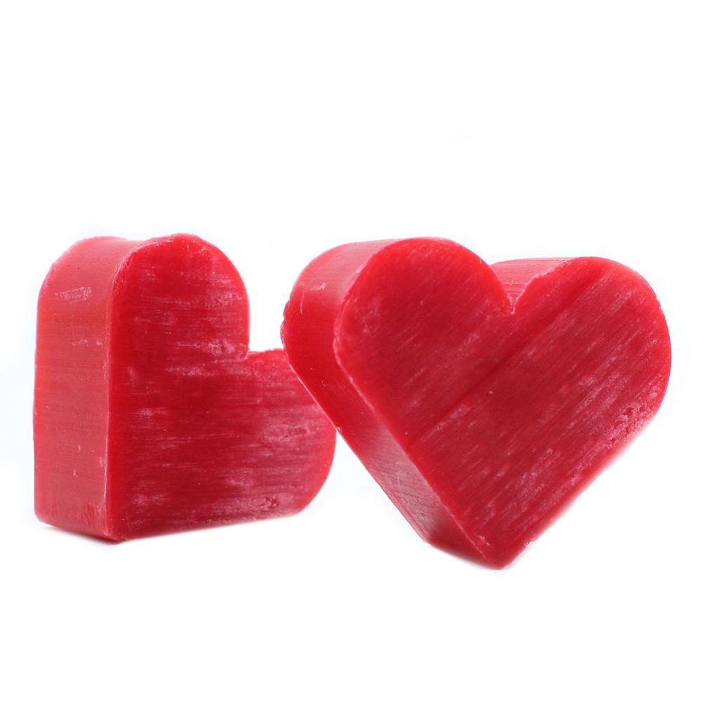 2x Guest Soaps Raspberry Hearts 10 Pack