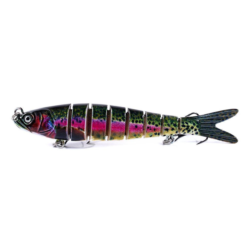 Pike Wobblers for Fishing Artificial Bait Hard Multi Jointed Swimbait Crankbait Lifelike Fishing Lure Tackle 10cm-11.4g Lure