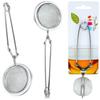 Steel tea strainer 5x16 cm