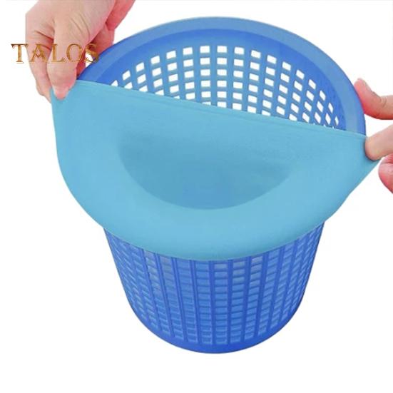 Носки для скиммера для бассейна Мелкоячеистая корзина для скиммера в бассейне Фильтр Многоразовый эластичный фильтр для бассейна Носок Скиммер для сбора мусора для надземного и подземного бассейна