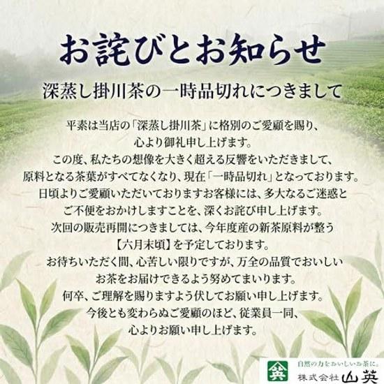 Tea Leaves Deep Steamed Green 300g Shizuoka Kakegawa Large Capacity Sansei