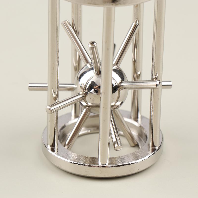 Классическая головоломка Высокий Iq Клетка Звезда Зуб Металлическая головоломка Магия Озадачивающие головоломки Игра Игрушки Для Детей Взрослых