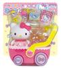 Muraoka Hello Kitty Rolling Baby Toy Pretend Play for Girls Ages 3 and Up