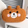 Мультяшный пенал плюшевая сумка для хранения канцелярских товаров милый пенал школьные офисные принадлежности
