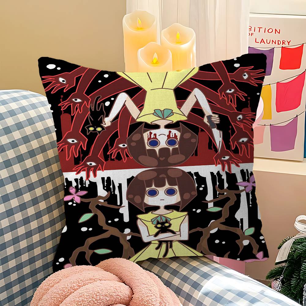 Наволочка Fran Bow чехол для диванной подушки украшение для комнаты детский подарок