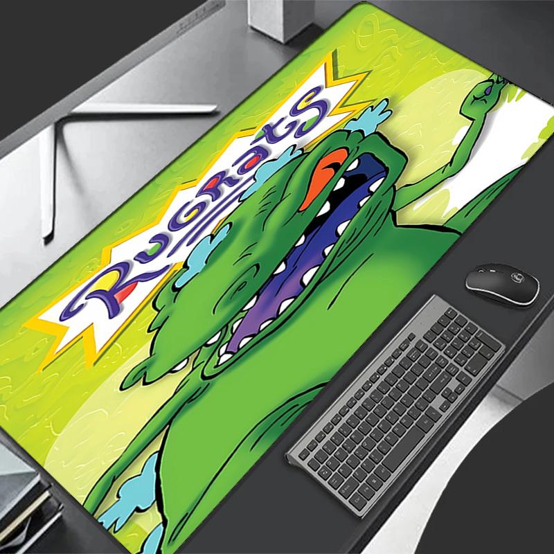 Rugrats Theme Premium Non-slip Mouse Pad with Stitched Edges,Durable Rubber Material,for Desktop & Gaming Great Gifts