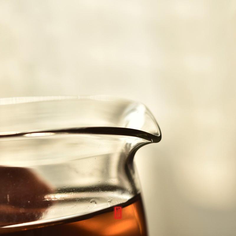 Japanese Style Glass Fair Cup Handmade Kung Fu Tea Pitcher Fair Mug Chahai Tea Cup Set Accessories Teaware