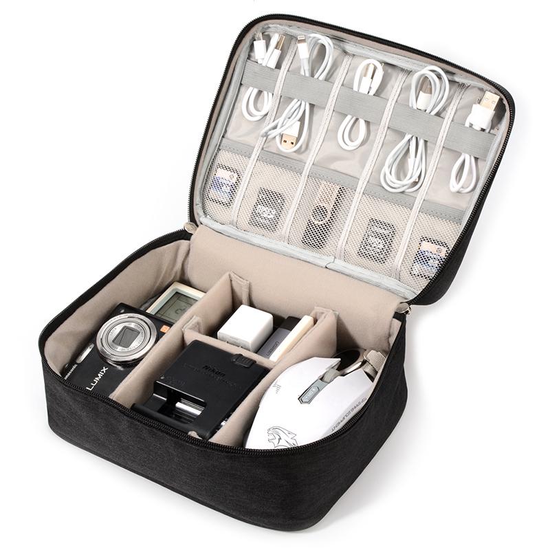 1 шт. Проводная сумка для хранения, зарядное устройство, электронный блокнот, дорожная сумка для цифровых гаджетов, жесткий диск, косметический набор