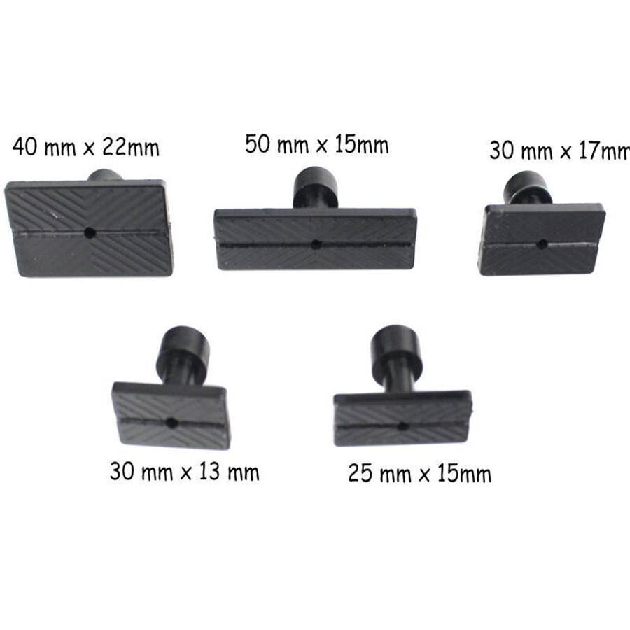 30 шт. Нейлоновые клеевые пистоны для ремонта вмятин автомобиля, набор прокладок для ремонта вмятин автомобиля, черные