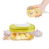 Food Chopper Manual Garlic Mincer Onion Vegetable Chopper Easy To Clean Hand Push Garlic Cutter