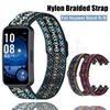 Нейлоновый плетеный ремешок для Huawei Band 9 8, сменный браслет для HuaWey Band9 Band8, дышащие ремешки в богемном стиле