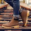 Men's Fall Winter Boots Leather Boots Large Size Men's Boots