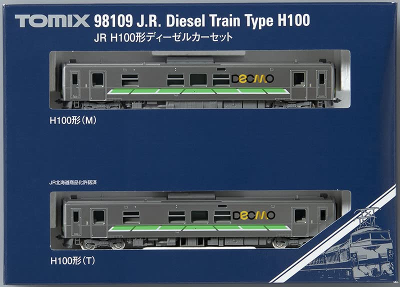 TOMIX N Gauge JR H100 Type Set 98109 Железнодорожная модель дизельного вагона
