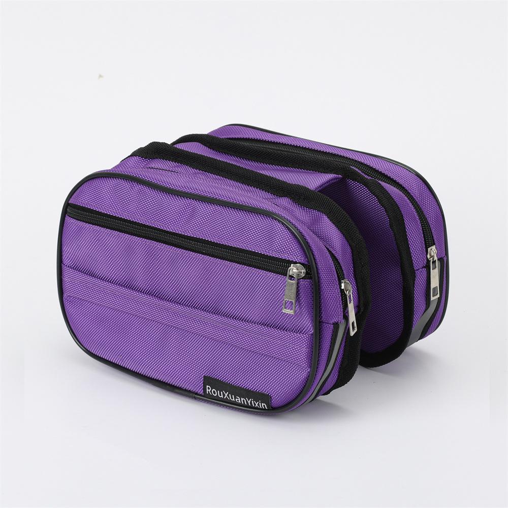 Bicycle Toolkit & Storage: Handlebar Bag, Saddle Bag, Top Tube Phone Holder, Water Bottle Holder