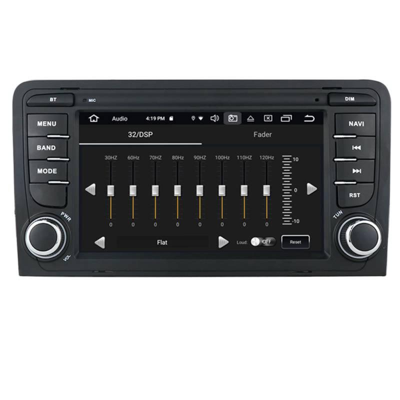 Автомобильный DVD-плеер, совместимый с Android 10, GPS-навигация, Wi-Fi, радио, совместимый для A3/s3/rs3