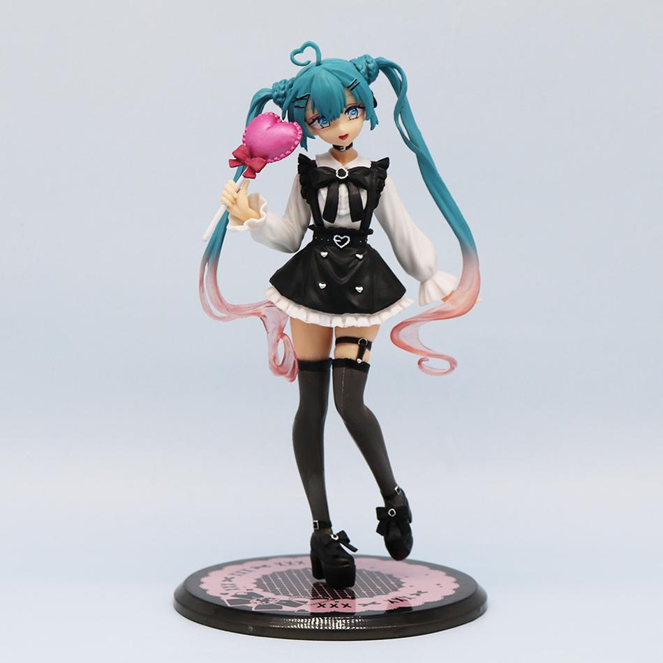 Сексуальная фигурка Hatsune Miku, Обычная мода, Коллекционная модель, Коллекционные декоративные игрушки, Подарок на день рождения