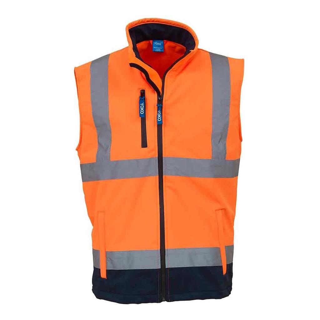 Yoko Мужское теплое боди/спецодежда Hi Vis Softshell
