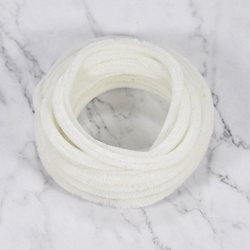 1,5 м бархатные цветы твист-палочка имитация бархата синели стебель полоса красочная мягкая бархатная твист-проволока