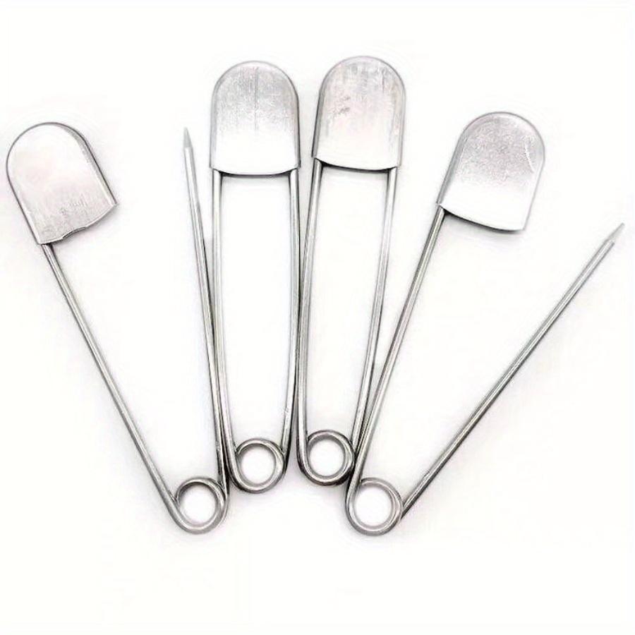 Булавка из нержавеющей стали, большая пуговица для стирки, большая булавка, швейный инструмент, украшение