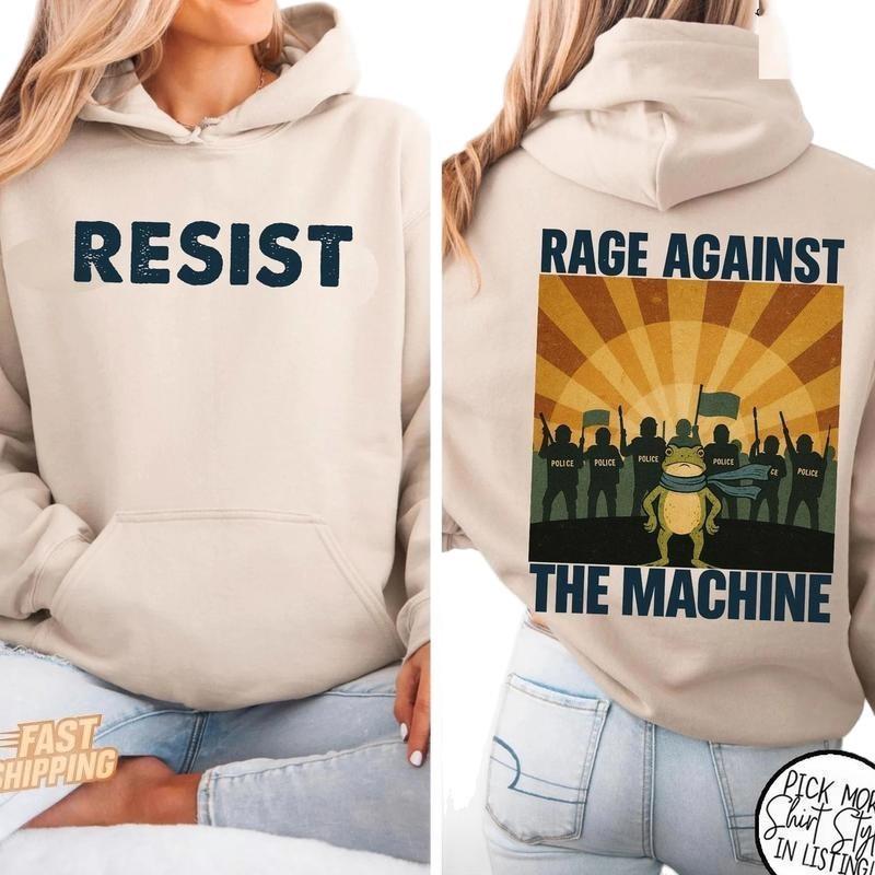 Худи с капюшоном Resist Portland Frog 2 Sider