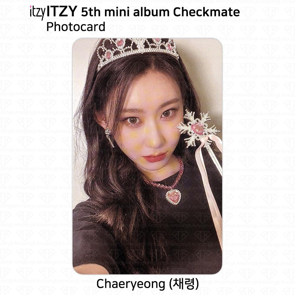 ITZY 5-й мини-альбом «Шах и мат», официальная фотокарта, прозрачная карта, специальная карта KPOP