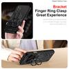 Dual Finger Ring Armor Cover for Samsung Galaxy A17 A56 A36 A26 A16 S25 Plus Case Rotate Metal Bracket Kickstand Case Phone Capa
