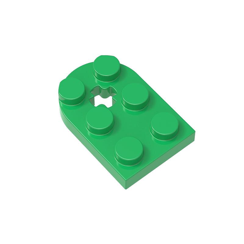 Нетоксичный Moc 10 шт. 3176 Специальный набор строительных блоков 2x3 Квадратные 2x3 Отверстия с Крестовыми Кирпичами Частицы Идея DIY Игрушки Детский Рождественский Подарок