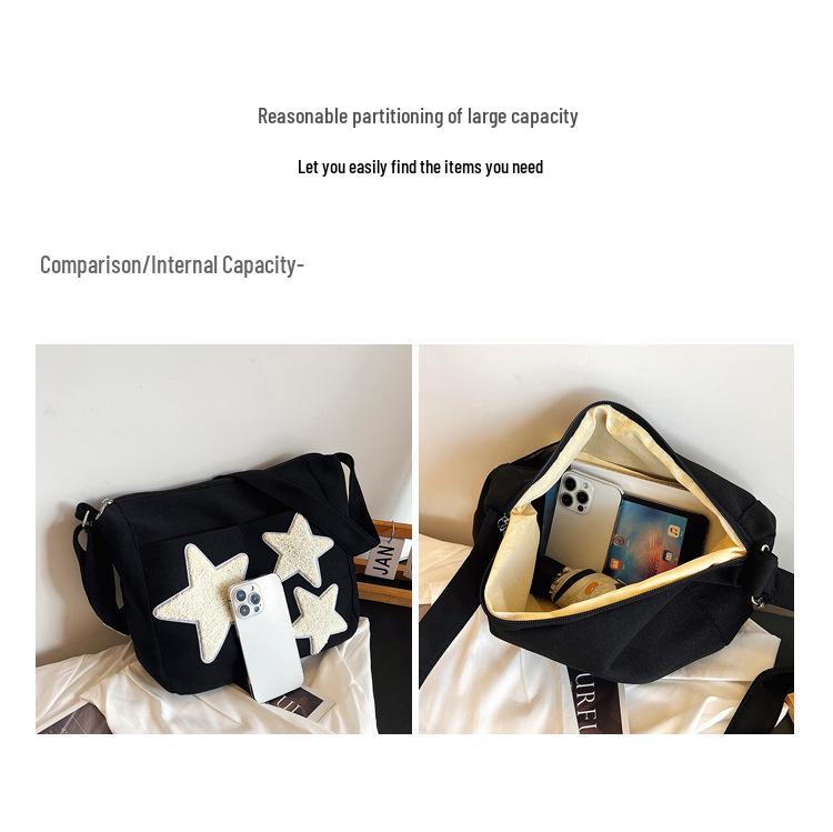 2023 Осень Женская Сумка-тоут большой вместимости - Повседневная для колледжа и поездок на работу, сумка кроссбоди